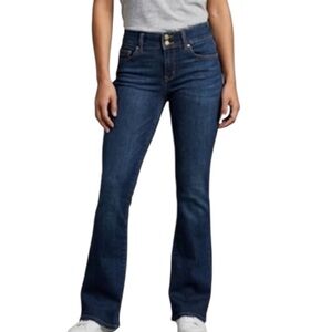Paige Hidden Hills Skyline Petite Low Rise Straight Leg Jeans 27
S